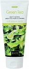 Jigott~Очищающая пенка с экстрактом зеленого чая~Natural Green Tea Foam Cleansing
